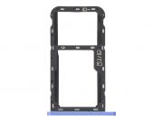 Tray for Dual SIM blue for ZTE Blade A72 5G, 7540N